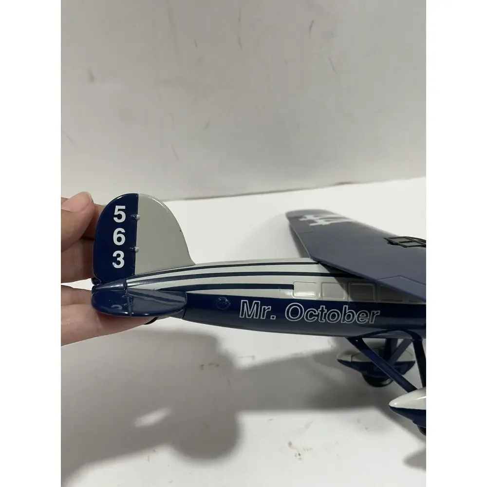 Vintage 1932 Reggie Jackson Lockheed Vega Collector Series Die Cast Metal Bank‎